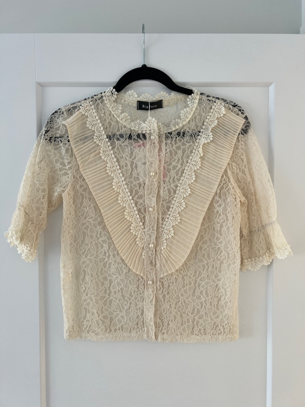 Ivory Lace Blouse